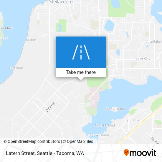 Mapa de Latern Street