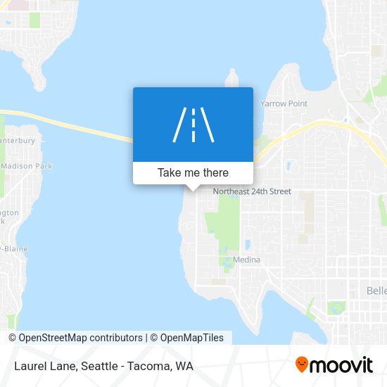 Mapa de Laurel Lane