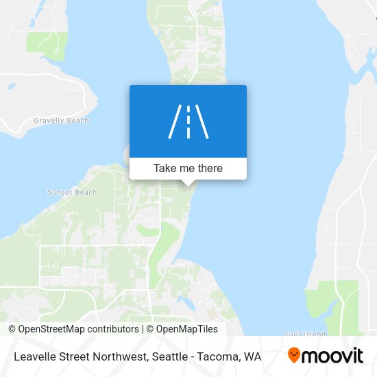Mapa de Leavelle Street Northwest