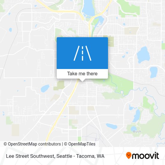Lee Street Southwest map