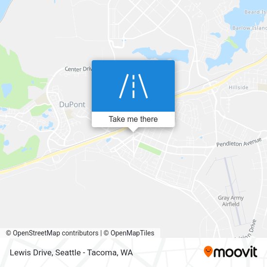 Mapa de Lewis Drive