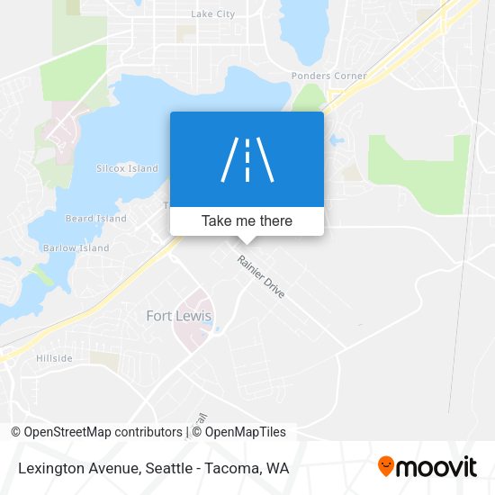 Lexington Avenue map