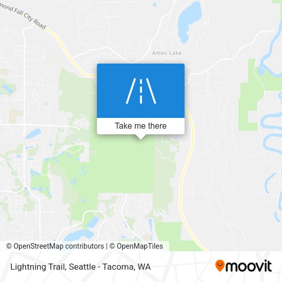 Mapa de Lightning Trail