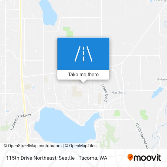 Mapa de 115th Drive Northeast