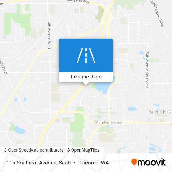 116 Southeat Avenue map