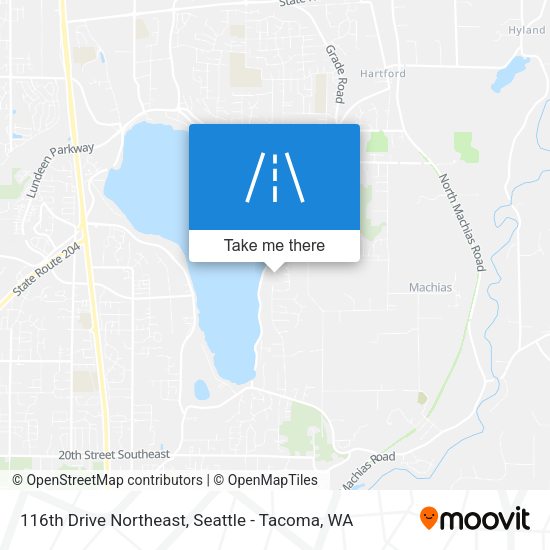 Mapa de 116th Drive Northeast