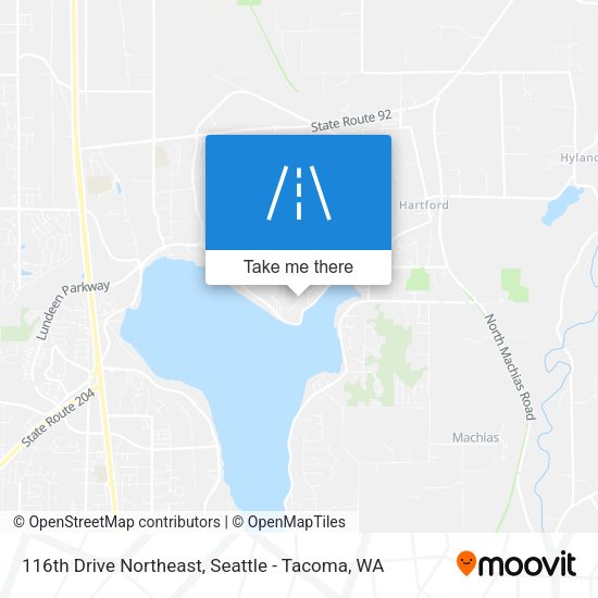 Mapa de 116th Drive Northeast