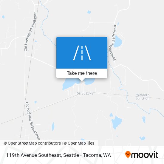 119th Avenue Southeast map