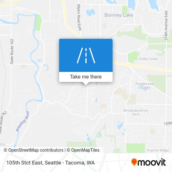 Mapa de 105th Stct East