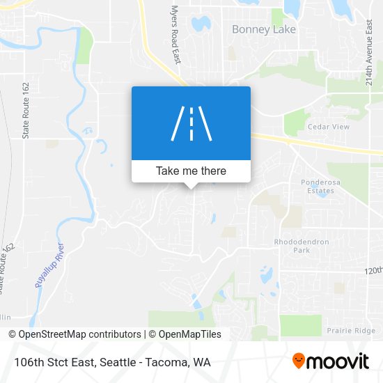 Mapa de 106th Stct East