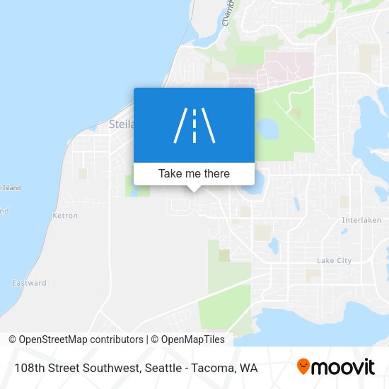 Mapa de 108th Street Southwest