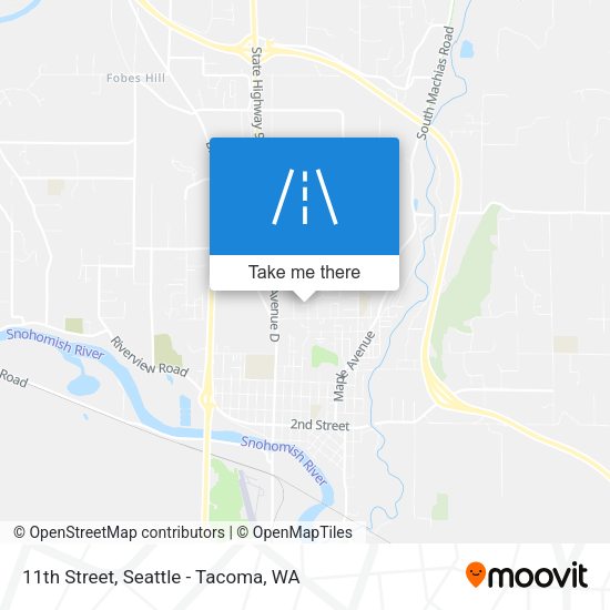 11th Street map
