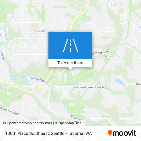 Mapa de 138th Place Southeast