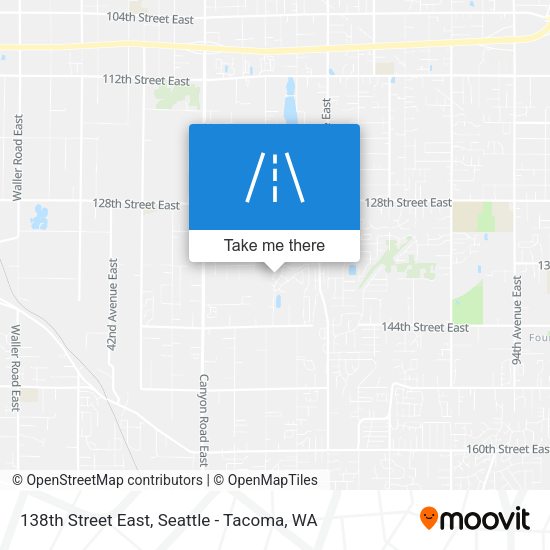 Mapa de 138th Street East