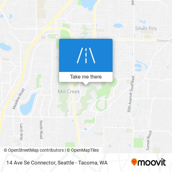 14 Ave Se Connector map