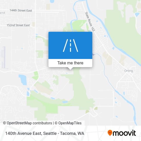 Mapa de 140th Avenue East