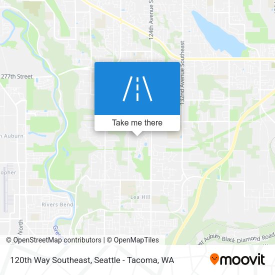 Mapa de 120th Way Southeast