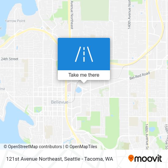 Mapa de 121st Avenue Northeast