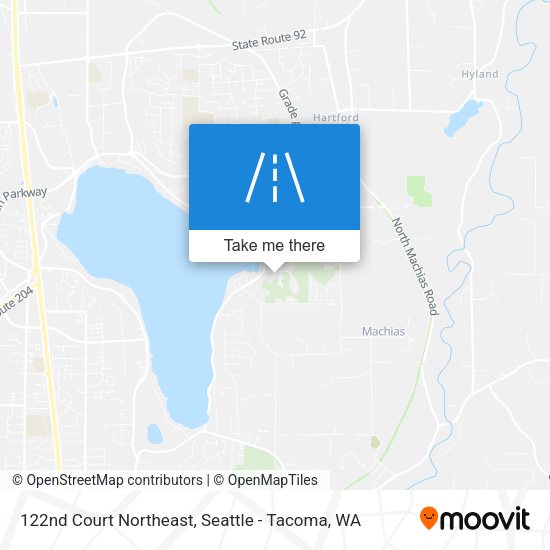 Mapa de 122nd Court Northeast