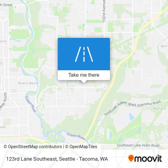 Mapa de 123rd Lane Southeast