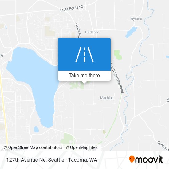 Mapa de 127th Avenue Ne