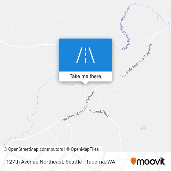Mapa de 127th Avenue Northeast