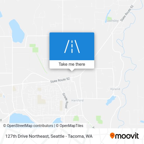 Mapa de 127th Drive Northeast