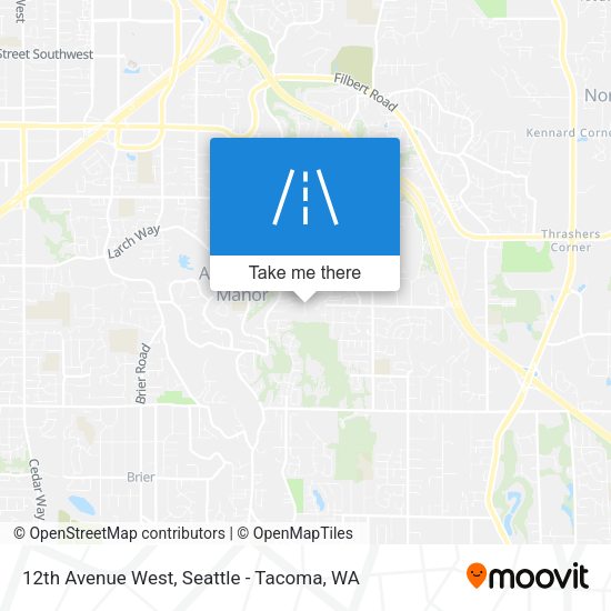 Mapa de 12th Avenue West