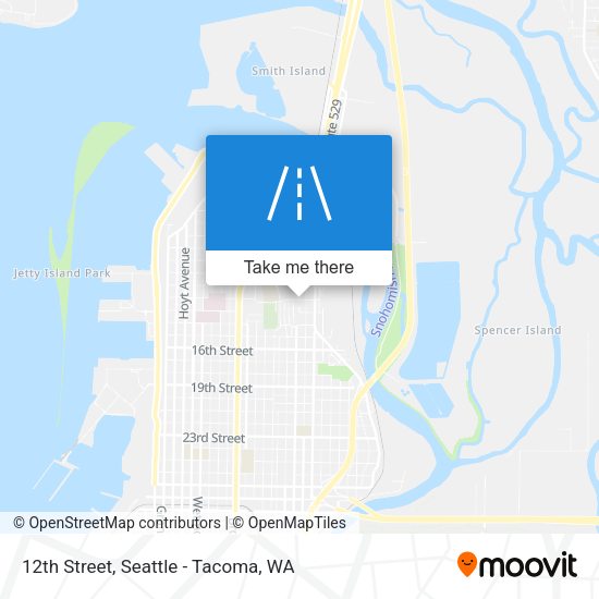 12th Street map