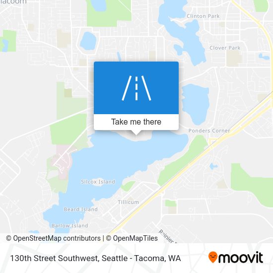 130th Street Southwest map