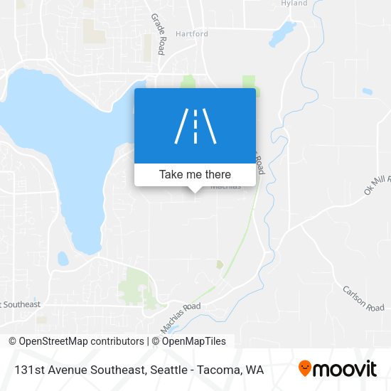Mapa de 131st Avenue Southeast