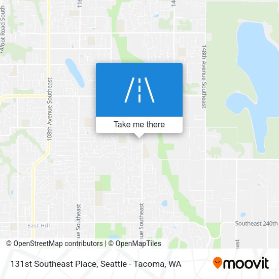 Mapa de 131st Southeast Place