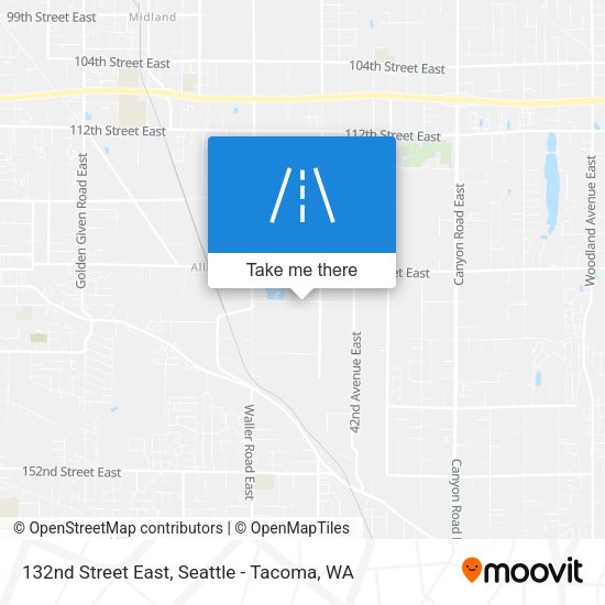 Mapa de 132nd Street East