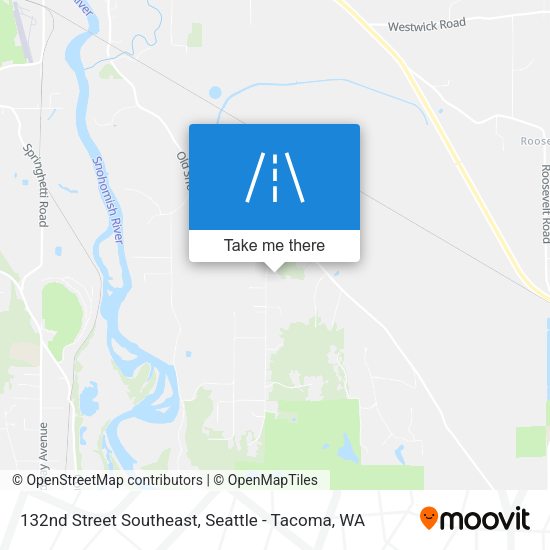 132nd Street Southeast map