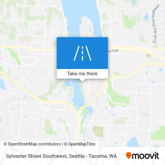 Mapa de Sylvester Street Southwest