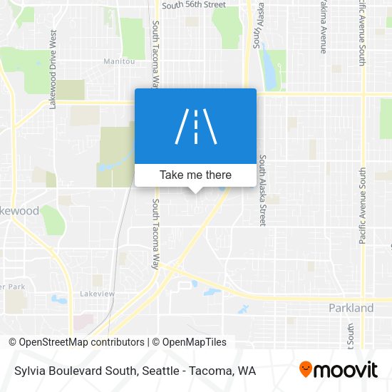 Mapa de Sylvia Boulevard South