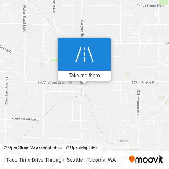 Mapa de Taco Time Drive-Through