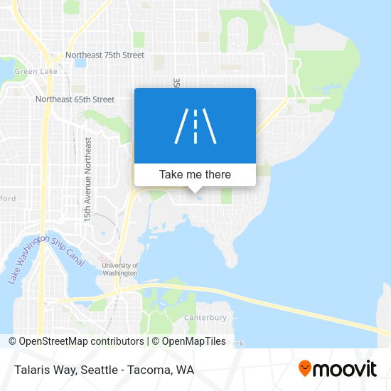 Talaris Way map