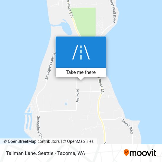 Tallman Lane map