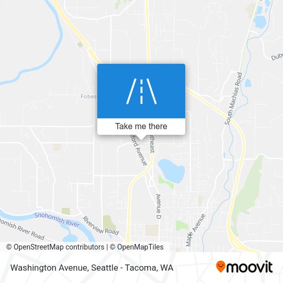 Washington Avenue map
