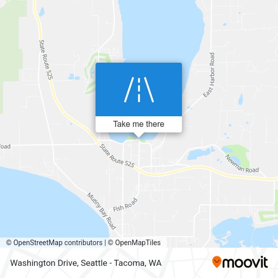Mapa de Washington Drive