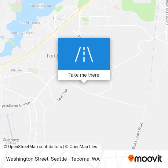 Washington Street map