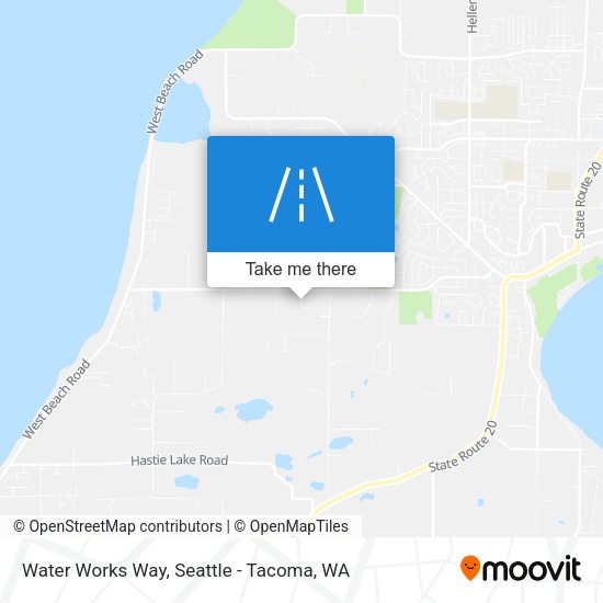 Mapa de Water Works Way