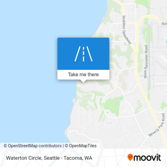Waterton Circle map