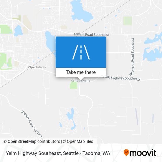 Mapa de Yelm Highway Southeast