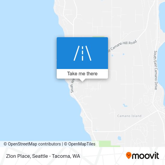 Zlon Place map