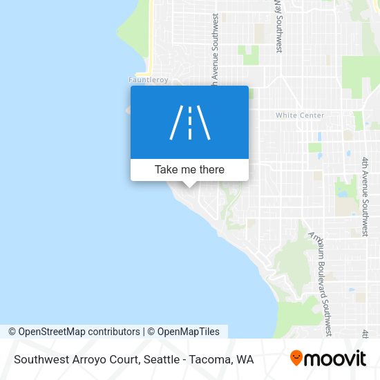 Southwest Arroyo Court map