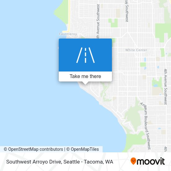 Mapa de Southwest Arroyo Drive