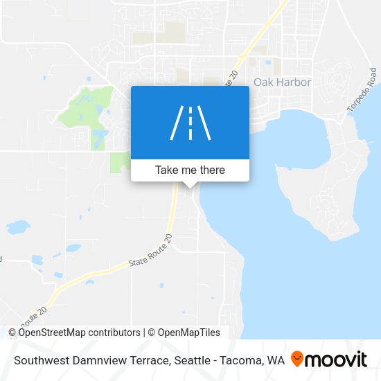 Southwest Damnview Terrace map