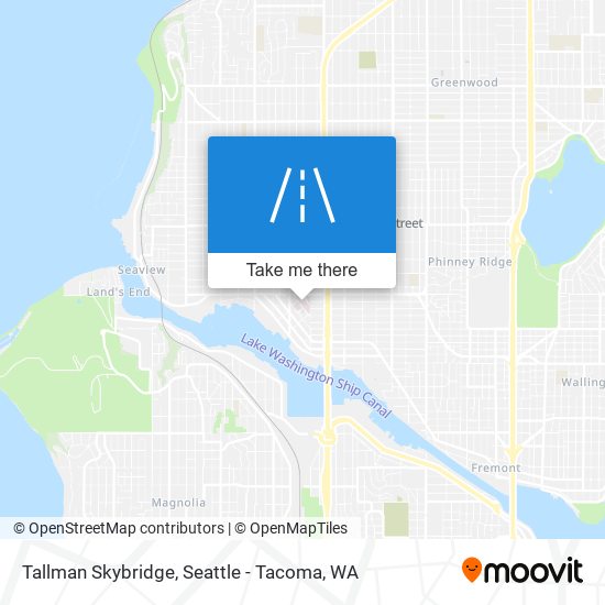 Tallman Skybridge map